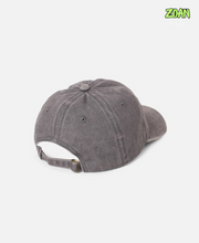 Light-Wash Grey Baseball Cap